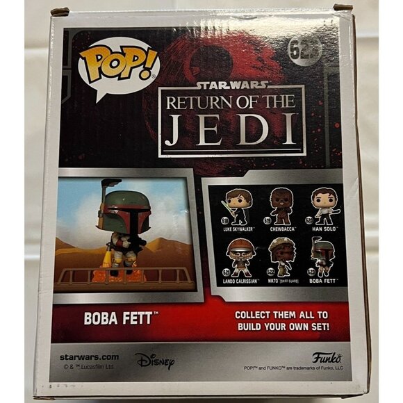 Star Wars Funko Pop Deluxe Boba Fett Jabbas Skiff Collectible Figure - Picture 2 of 10